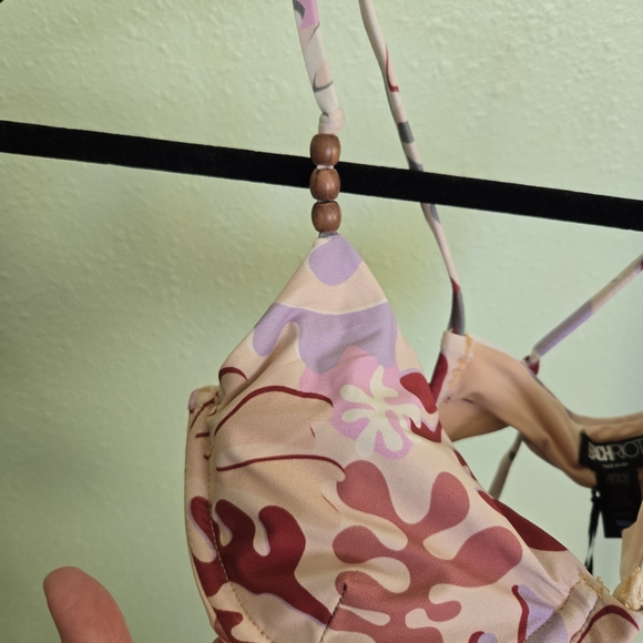 Beach Riot Abstract Floral Bikini Top - Picture 5 of 6